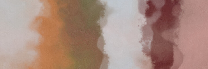 Fototapeta premium abstract watercolor background with watercolor paint with rosy brown, pastel brown and silver colors. can be used as web banner or background