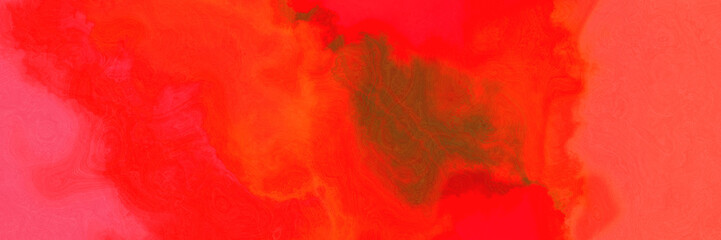abstract watercolor background with watercolor paint with orange red, pastel red and red colors. can be used as web banner or background