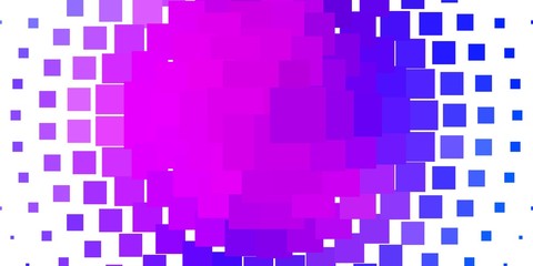 Light Blue, Red vector background with rectangles. Colorful illustration with gradient rectangles and squares. Modern template for your landing page.