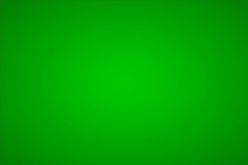 Green Background with Radial gradient. Vector blurred colorful Backdrop for web site or Ads.