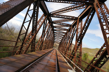 Vecchio binario tl ponte di ferro