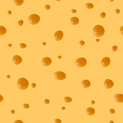 Seamless cheese pattern. Vector illustration