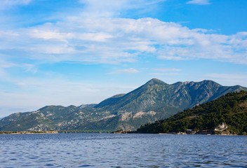 Skadar Lake National Park in summer, Montenegro