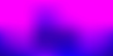 Dark Pink, Blue vector abstract blur background.