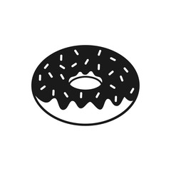 doughnut icon in trendy flat style