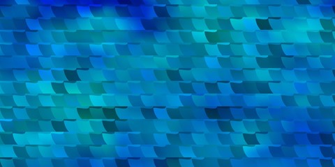 Light BLUE vector template with rectangles.