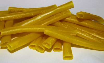 Yellow Raw Papad Pipe, Papad,
Papad Pipe Snacks,The finest quality ingredients are used in the...