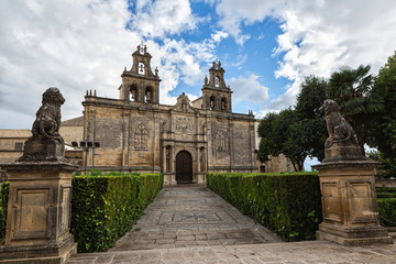 Fototapeta na wymiar Collegiate Church of Santa Maria de los Reales Alcazares, Ubeda, Jaen Province, Andalusia, Spain