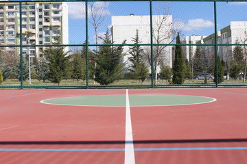 basketball court line