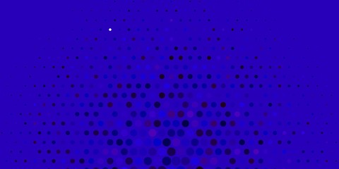 Light Blue, Red vector background with spots. Glitter abstract illustration with colorful drops. Pattern for booklets, leaflets.