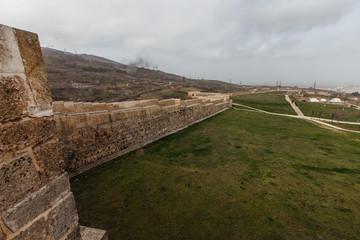 Fototapeta na wymiar The Derbent fortress.Historical sights of the Caucasus.