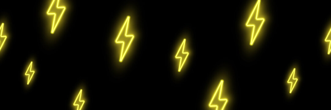 yellow lightning wallpaper