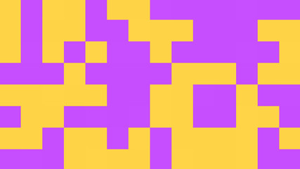 Abstract geometric background with yellow and purple polygons.
