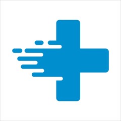 Obraz premium Medical pharmacy logo designs template. Pharmacy Corporate branding identity 