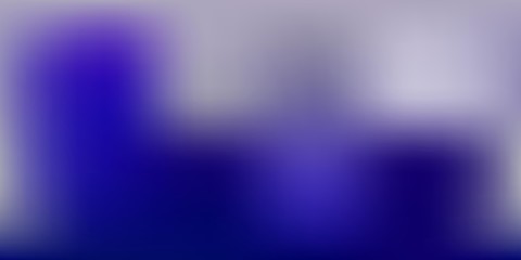 Dark Purple vector abstract blur layout.