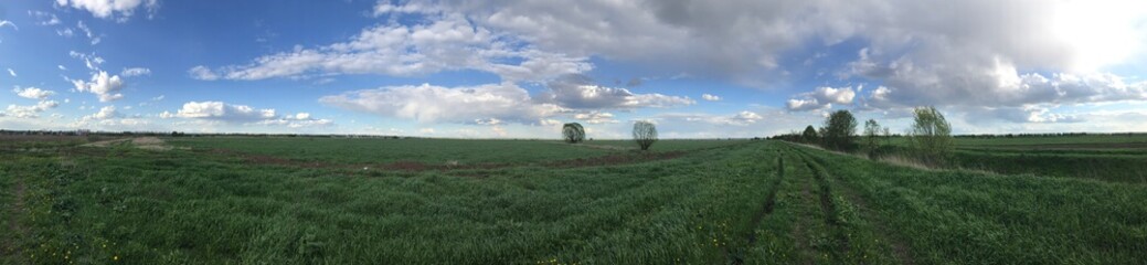 Obraz premium view from the window