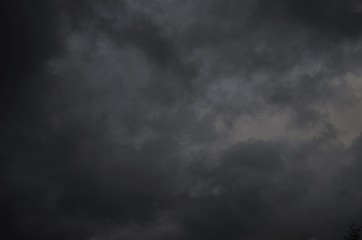 dark storm clouds