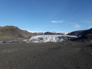 Fototapeta na wymiar Glacier en Islande
