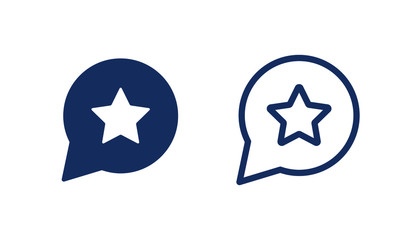 Review line vector minimalistic icon. Star choice vector symbol. Feedback icons set for web design. Modern flat like favorite icon for app design. Approved sign minimal flat linear 