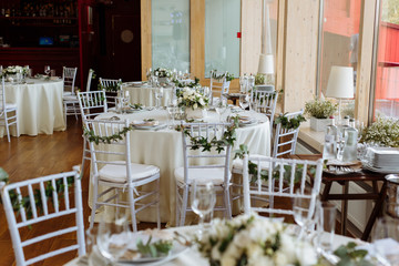 Wedding dinner decor boho flowers tables