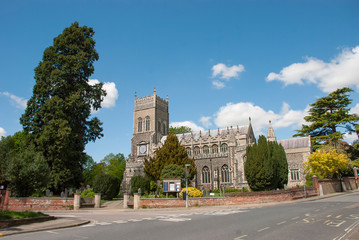 Fototapeta na wymiar St Margarets Church in Ipswich, UK