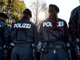 police officer, Polizei Gesetz, Leute, Demonstration, Uniform, Polizeischule, Schüler, Polizeischülter