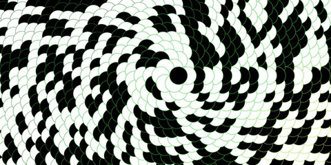 Dark Green vector pattern with circles. Abstract illustration with colorful spots in nature style. Design for posters, banners.