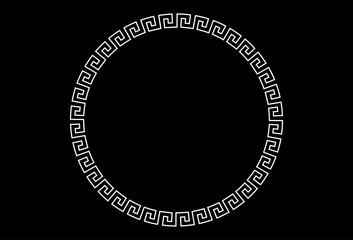 greca, meandro, cornice, decorazione, antica grecia