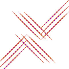 a pattern of straight, dotted lines intersects and makes interesting squares on a white background