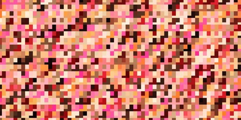Light Red, Yellow vector background with rectangles. Abstract gradient illustration with colorful rectangles. Template for cellphones.