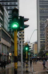 green traffic light