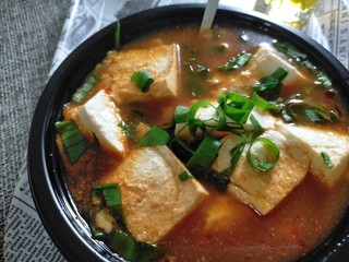 chicken noodle soup：スンドゥブ豆腐チゲ鍋