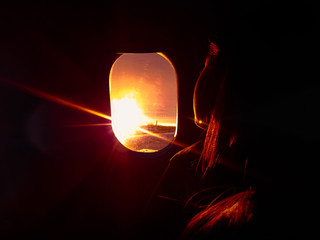 light bulb in the dark