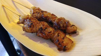 데리야키 양념 닭꼬치