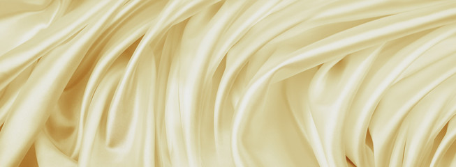 Brown silk fabric lines