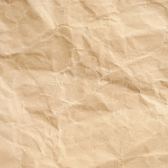 crumpled brown paper texture