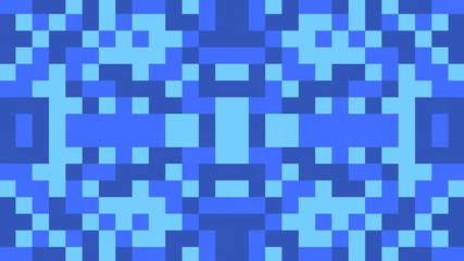 Abstract geometric background with blue polygons.