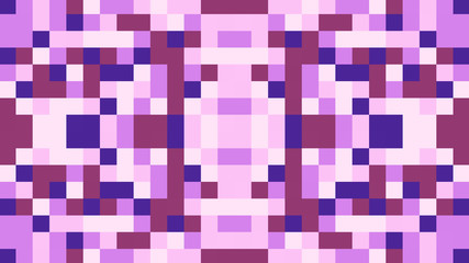 Abstract geometric background with cherry, pink, purple and blue polygons.