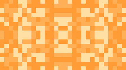 Abstract geometric background with yellow and orange polygons.