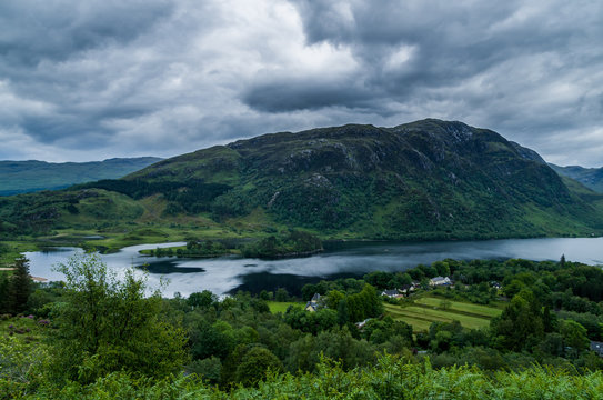 Loch Shiel In Glenfinnan, Scotland