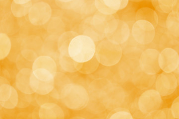 yellow bokeh light background