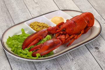 Luxury Lobster with sauce