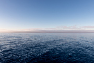 Beautiful seascape sky with clouds