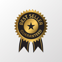 Fototapeta premium Best Seller Badge Illustration
