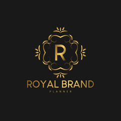 Premium Logo Luxury with Ornament Style