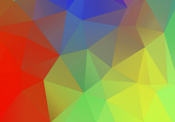 Abstract colorful triangle background. 3D render triangles modern for background wallpaper and Business template.