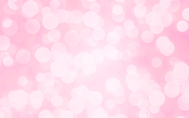 Luxury pink blur abstract background with bokeh lights for backgrounds concept of valentine day.