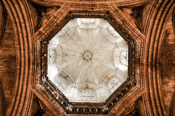 interior of  cathedral 