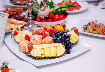 appetizer on the table