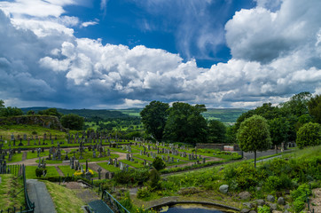 Graveyard near Stirling Castle, Scotland